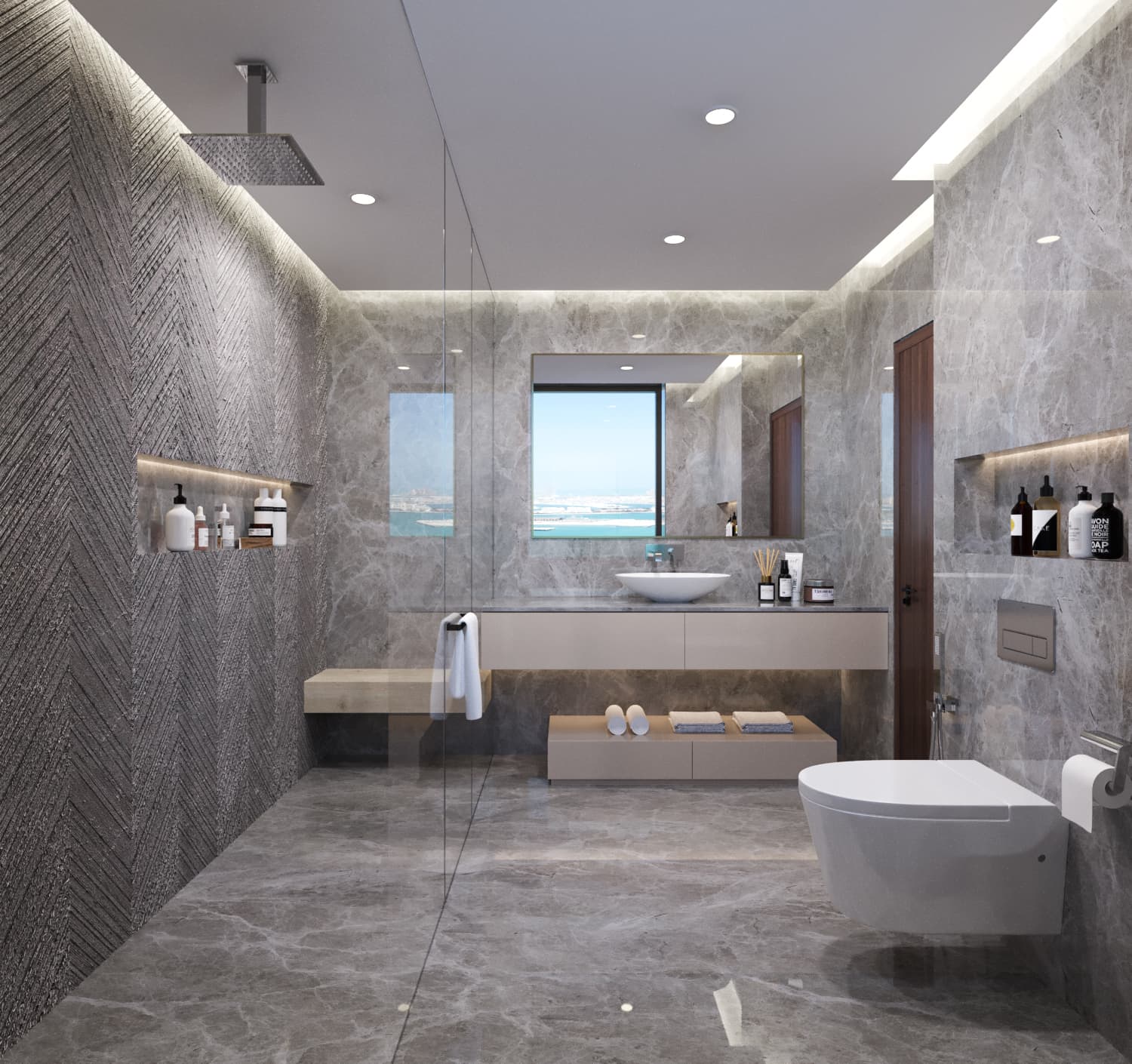 Master Bathroom · Marble